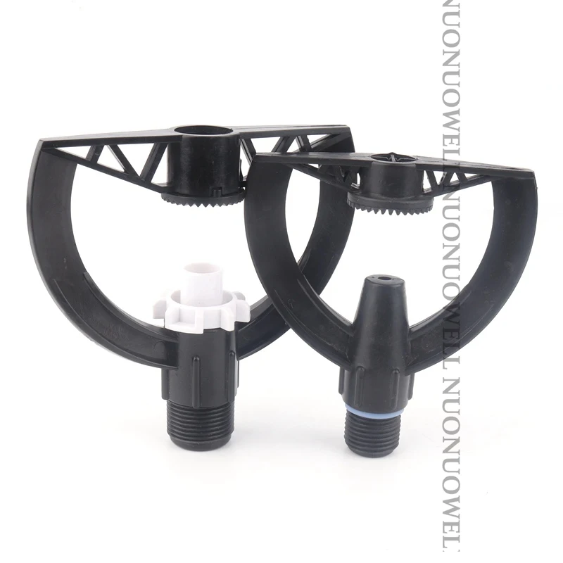 20pcs 1/2\'\'/3/4\'\' Male Thread 360 Degree Spray Sprinklers High Quality Long Service Life Garden Home PE PPR PIPE Emitter Fitting