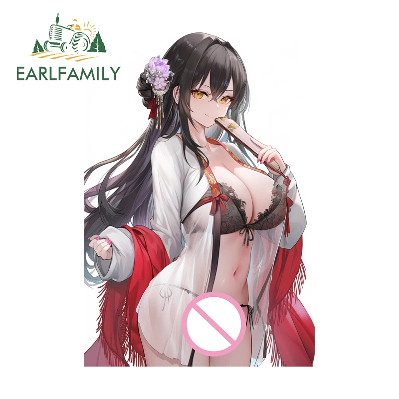 ملصقات EARLFAMILY Ruannmexei Succubus Sex Waifu ملصقات جذع جذع مغرية من الفينيل مناسبة لمضيف قارورة تخزين بهلوان السيارات