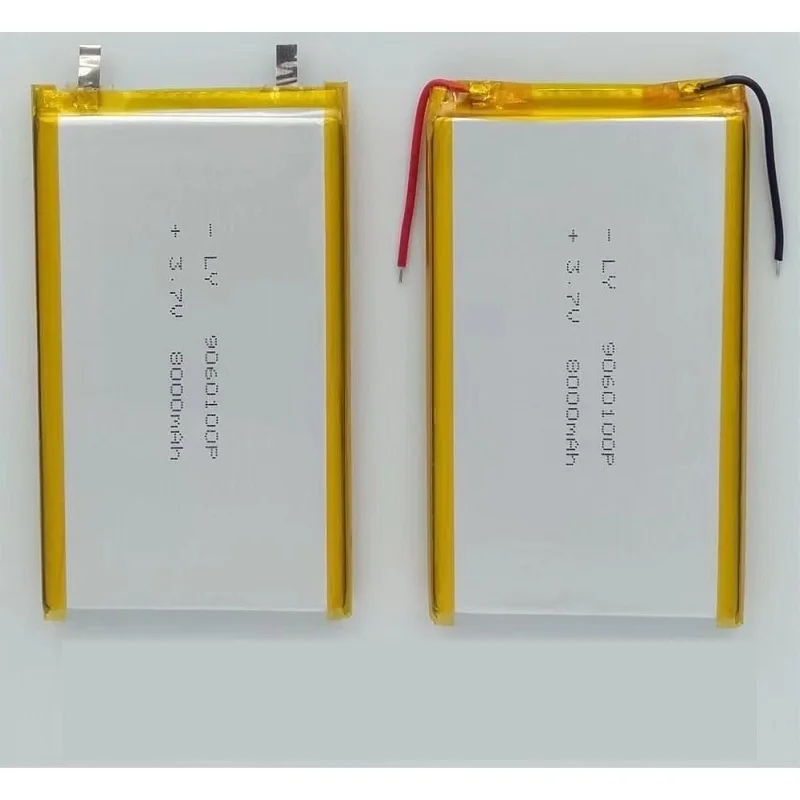 Good Qulity 3.7V,8000mAH 9060100 Polymer lithium ion / Li-ion battery for tablet pc BANK,GPS,mp3,mp4