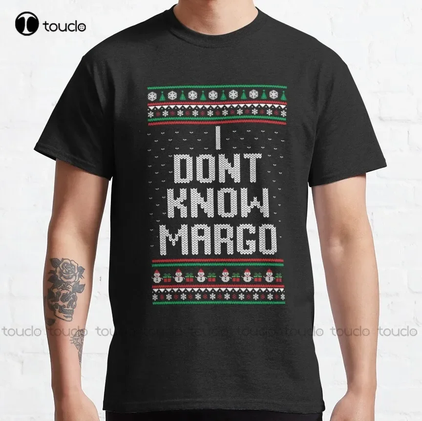 I Don'T Know Margo Christmas Vacation National Lampoons Christmas Vacation Clark Griswold Classic T-Shirt T-Shirts For Men New