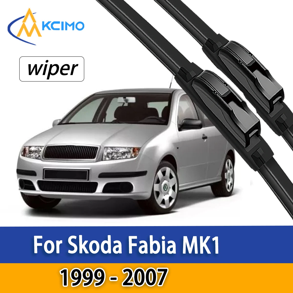 

Vehicle Front Wiper Blades For Skoda Fabia MK1 6Y 1999 - 2007 Windshield Accessories