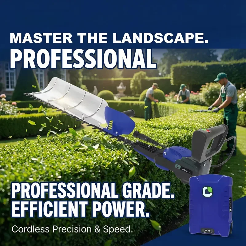 Handheld Garden Tool Strong Power Hedge Cutter High Efficiency Continuous Operation Electric Hedge Trimmer