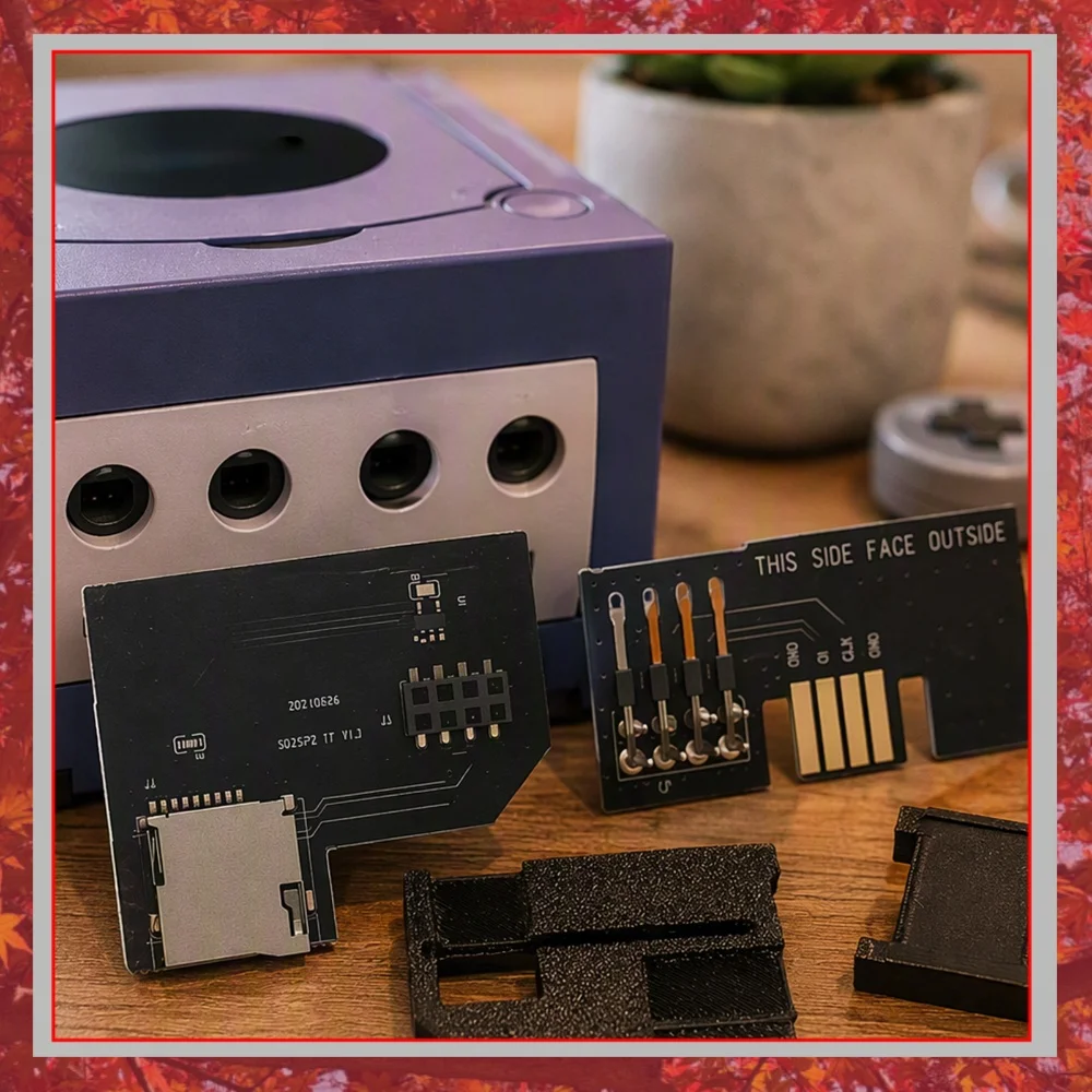 NGC Open Source RP2040 Chip Optical Drive Emulator for GameCube Boot Launcher Homebrew Software V1.1