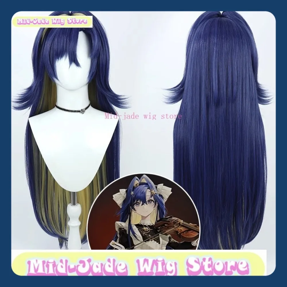 

Mid-jade Wig Store Reverse:1999 Voyager Cosplay Wig Anime Game Role-playing Halloween Party Synthetic Wig