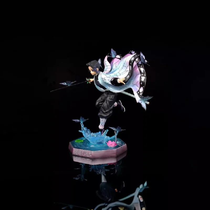 Demon Slayer-insecto Hashira Kochou Shinobu, serie de resonancia de nueve Hashira, productos de Anime, estatua Gk, modelo de adorno de figura de acción