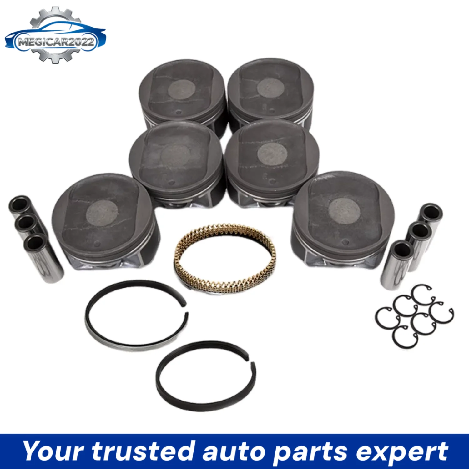 Jeu de pistons de moteur VQ40DE, 6 pièces, pour Nissan Frontier Pathfinder Xterra 4.0L 05-10