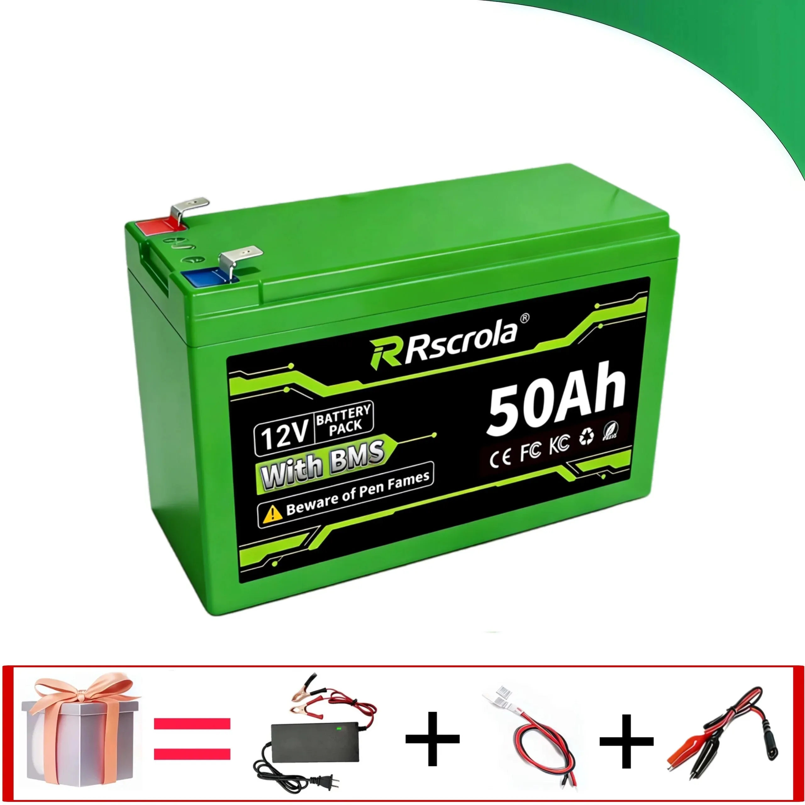 12V Li-ion batterijpakket 50Ah/40Ah/30Ah/20Ah A+ 18650 batterijpakket Langdurig bruikbaar voor spuitapparaat, speelgoedauto voor kinderen, weegschaal, zonne-energie