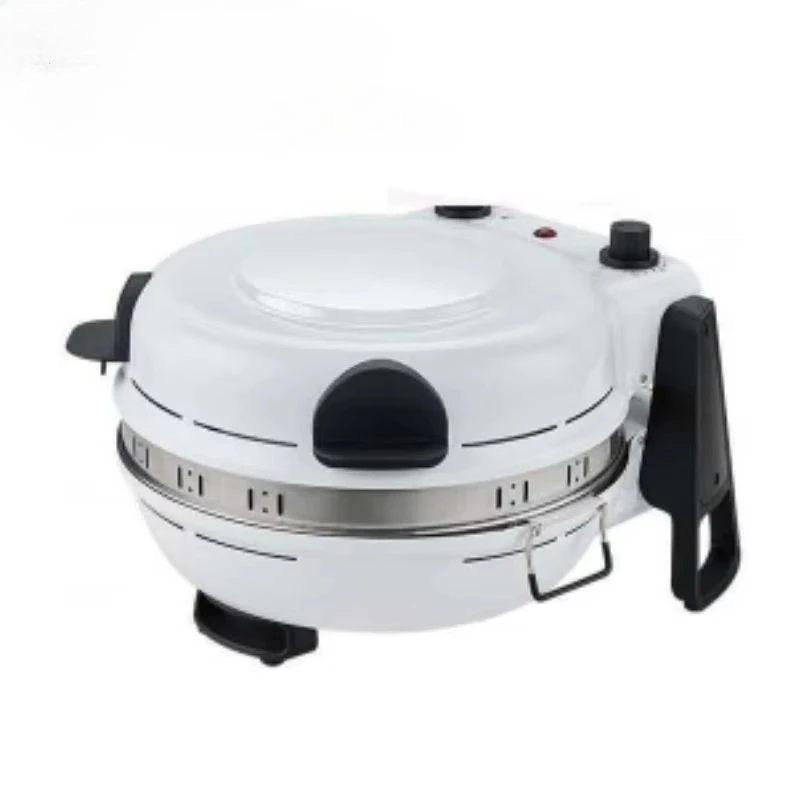 Electric Stainless Steel Built-In Pizza Oven Indoor BBQ Maker with Oven Stone Baking Pan