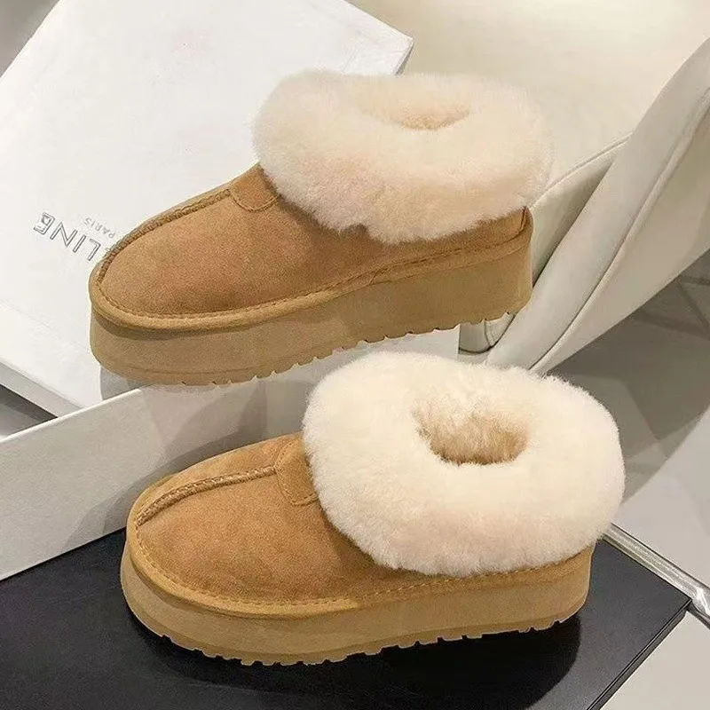 

Зимние женские ботинки, сохраняющая тепло, женская обувь, непромокаемые женские ботинки, меховые ботильоны, модные женские зимние ботинки Botas Mujer