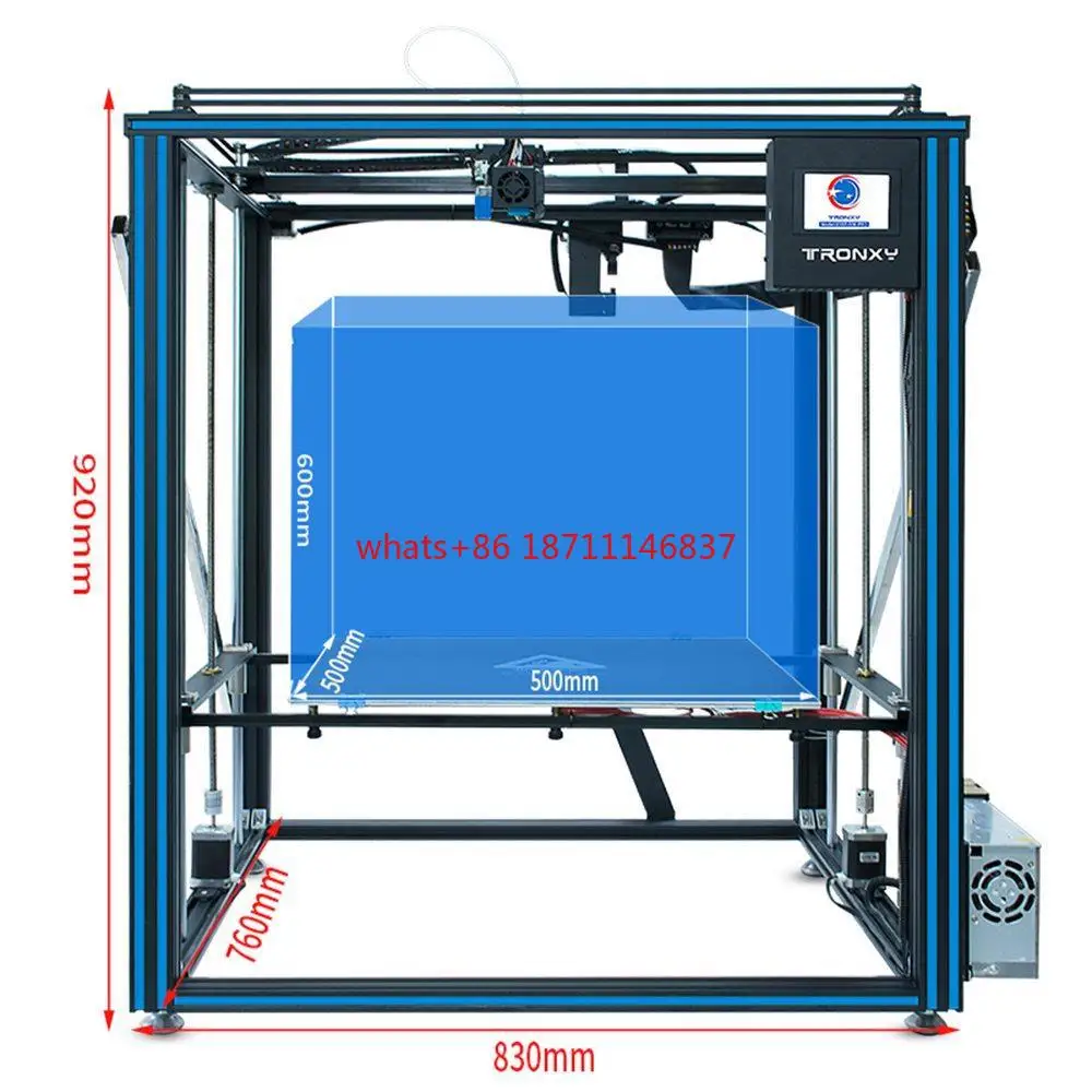 TRONXY X5SA-500 PRO Guide Rail Version Titan Extruder Auto level sensor High precision Big Printing Size 500*500mm 3d printer