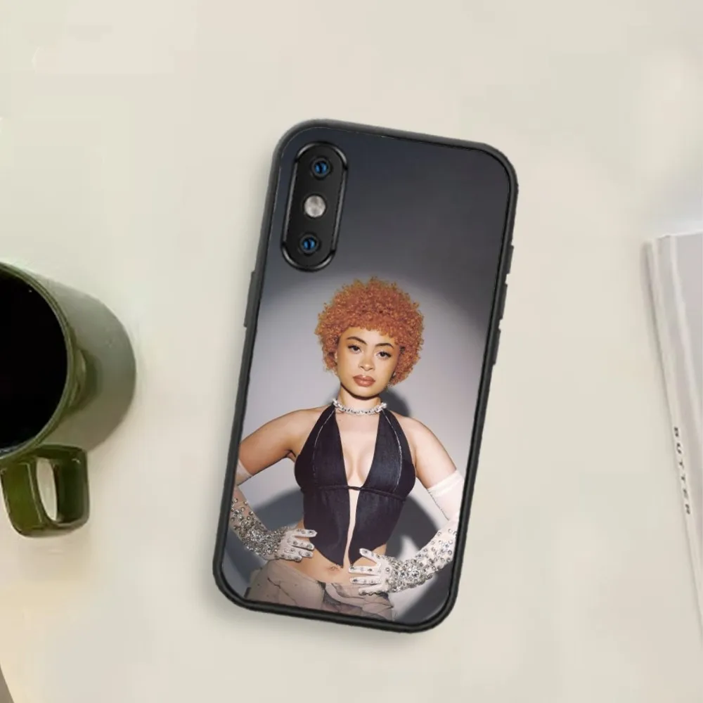 Ice Spice singer Phone Case For Xiaomi Redmi K40 pro 12S ULTRA pro 5G black cover