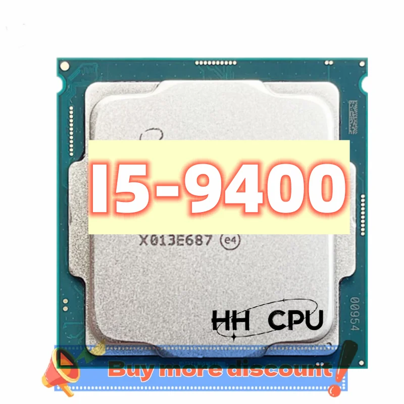 

Core i5-9400 i5 9400 2.9 GHz Six-Core Six-Thread CPU 65W 9M Processor LGA 1151