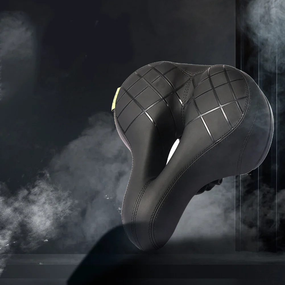 Riding Equipment Bike Saddle Shockproof Comfortable Long Cycling Accessory Road Mountain Racing Bikes Black Bike Saddle