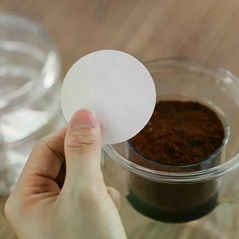 100Pcs 51mm 53mm 58mm Screen For Machine Tools Coffee Filter Paper Espresso Paper Filters