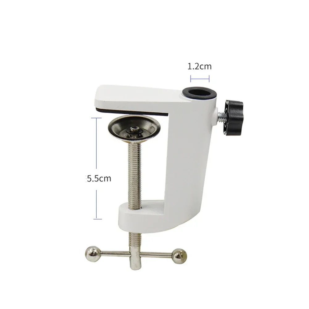 الجدول جبل المشبك كليب سبائك الألومنيوم قاعدة لمبة مكتب C-شكل دعامة تثبيت مشبك سطح المكتب كتيفة ثابتة المشبك ميكروفون دعامة حامل