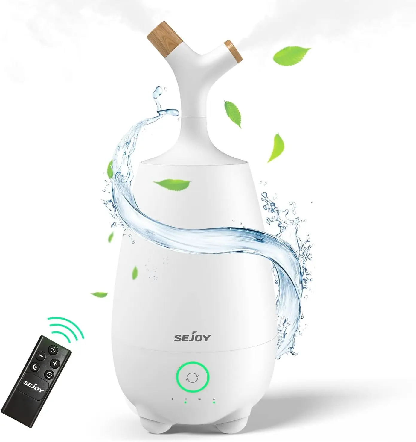 Humidificador de aire profesional de gran capacidad para el hogar, difusor de Aroma de niebla de plantas con temporizador de Control remoto para