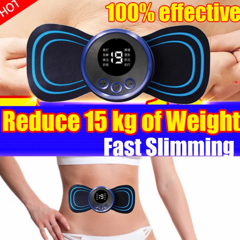 

EMS Massager Electric Cervical Vertebra Massage Patch for Slim Patch Muscle Pain Relief & Relaxation Portable Neck Stretcher