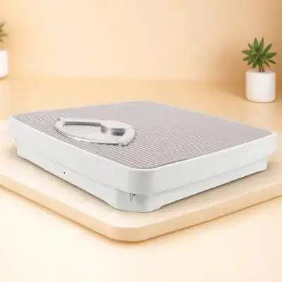 

Precision Mechanical Bathroom Scale Stylish Decorative Body Scale for Accurate Weight and Height Measurement Scales