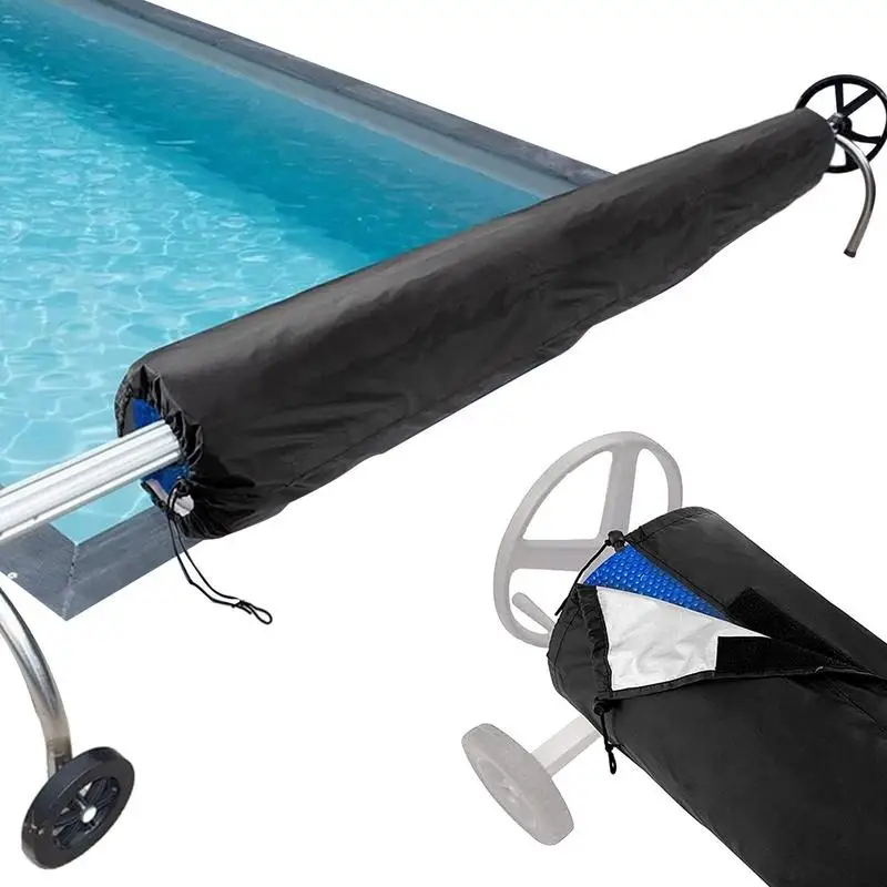 Cubierta impermeable para carrete de piscina, protector Solar UV para exteriores, para varias piscinas