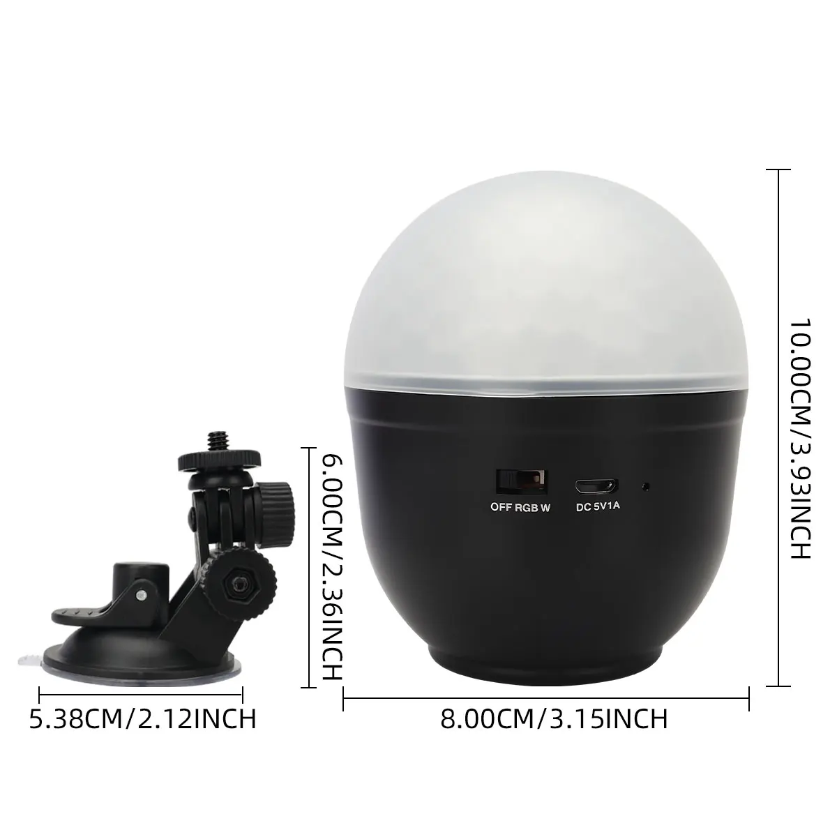 USB LED DJ Ball música ritmo luz RGB proyector giratorio fiesta luces decorativas para regalo de Navidad fiesta dormitorio