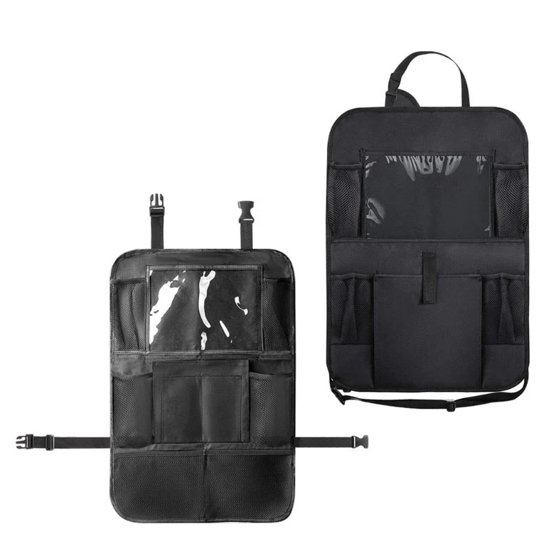 

Anti Kick Mats with Organizers Universal Waterproof Auto Backseat Protect Covers