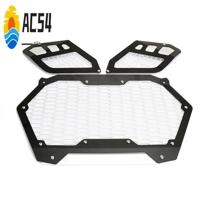 

AC54-UTV Accessories Bracket Kit Grille Driving Front Mesh Grill For Can-Am Maverick R MAVERICK R 2024 2025