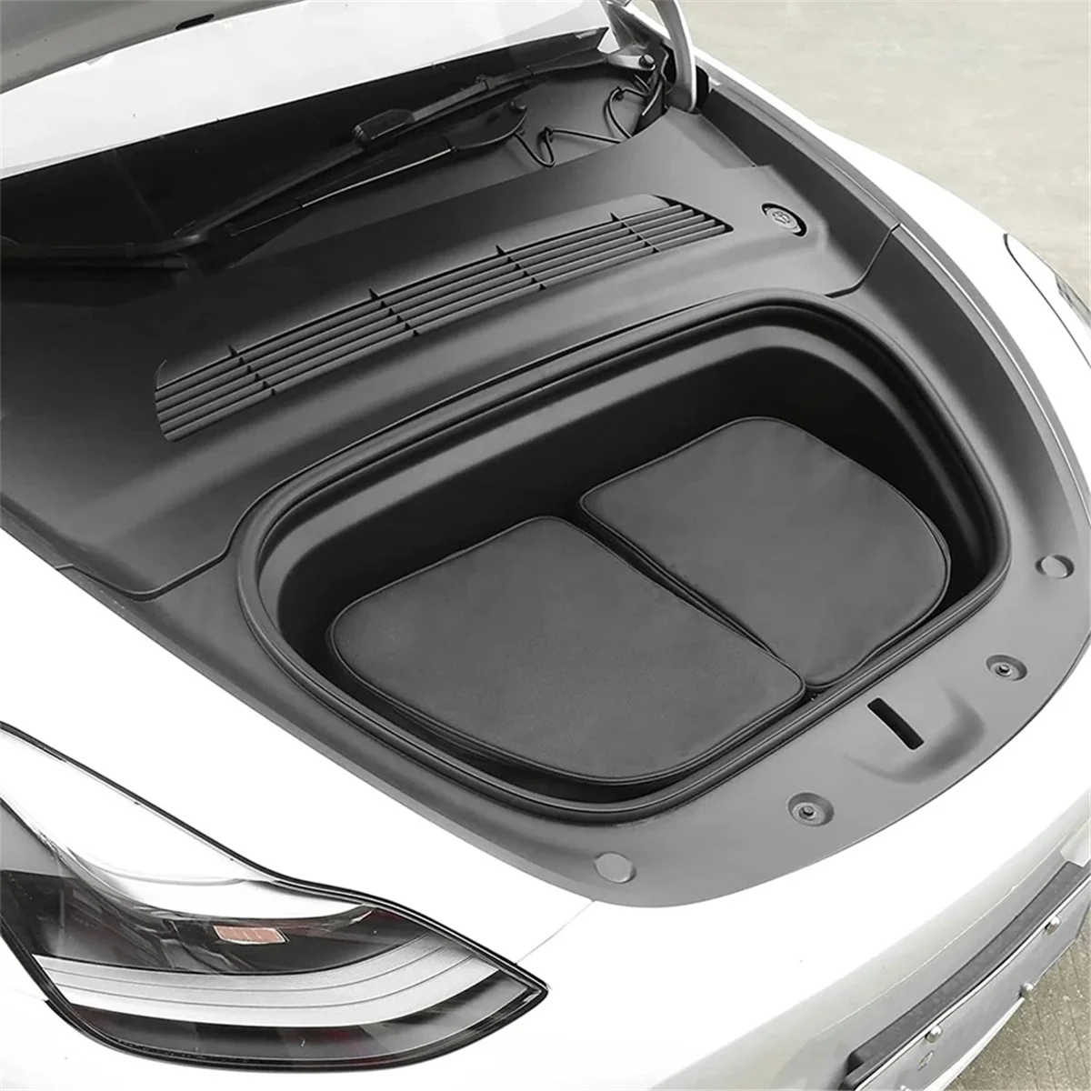 Car Frunk Cooler Organizer Insulation Bag Front Trunk Storage Insulated Cooler Bag for Tesla Model Y