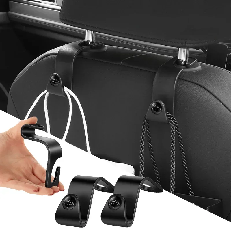 

1/2 шт. крючок-органайзер на подголовник автомобильного сиденья для Jaguar F-TYPE, F-PACE, E-PACE, I-PACE, XF, XE, XJ, X-Type