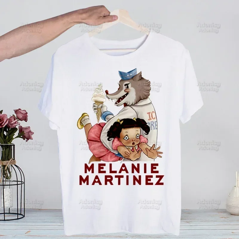 Melanie Martinez Crybaby T-Shirt Men Unisex Anime Cartoon Design Men Tee Shirt Homme Summer Tops Short Sleeve Vintage