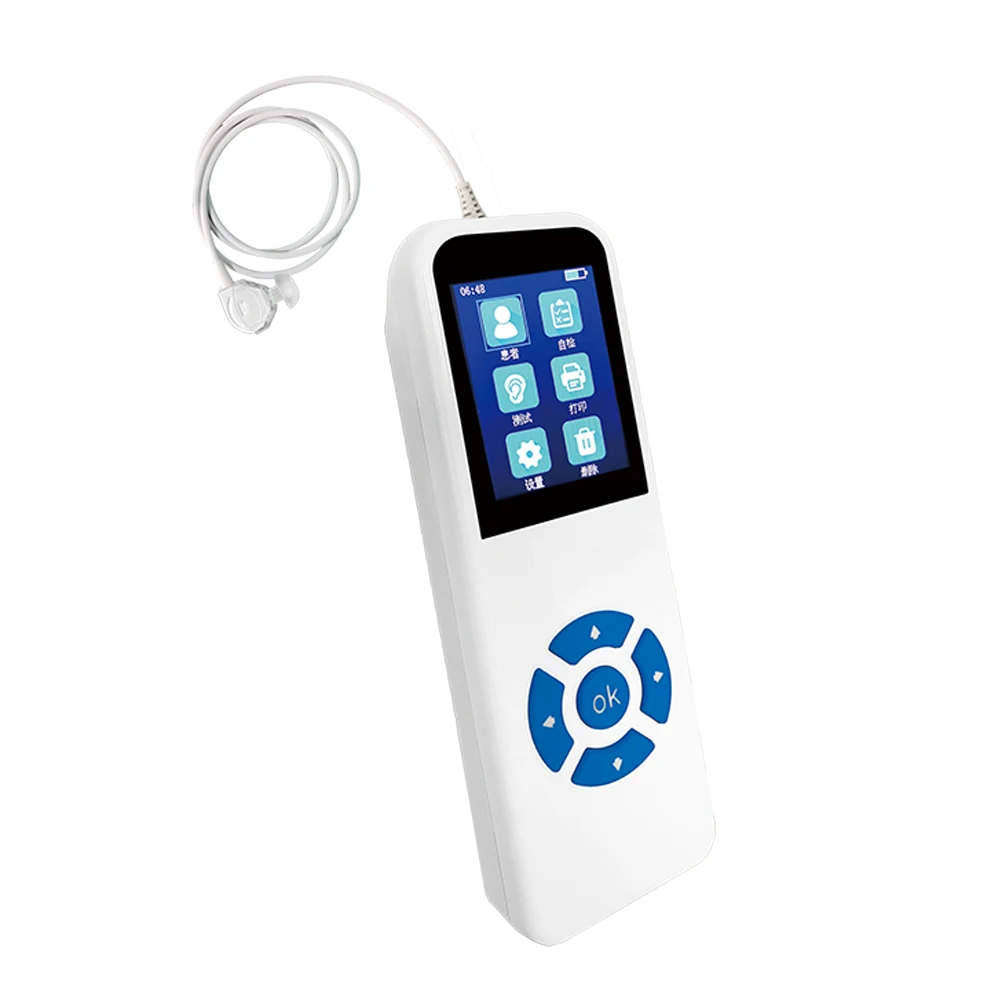 ICEN Portable Digital Oae Hearing Screener Instrument With Libattery Otoacoustic Emission Detector