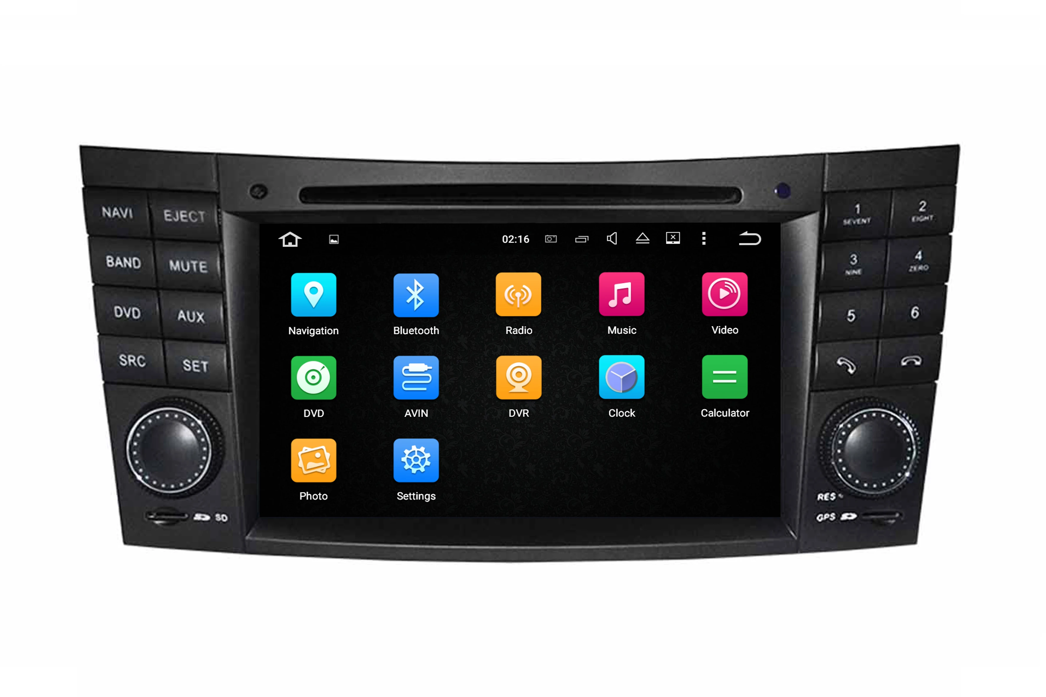 Odtopcar For Mercedes CLS W219 Car Stereo E W211 Android Radio W463 Touch Screen GPS Navi Head Unit Android Auto Carplay Audio