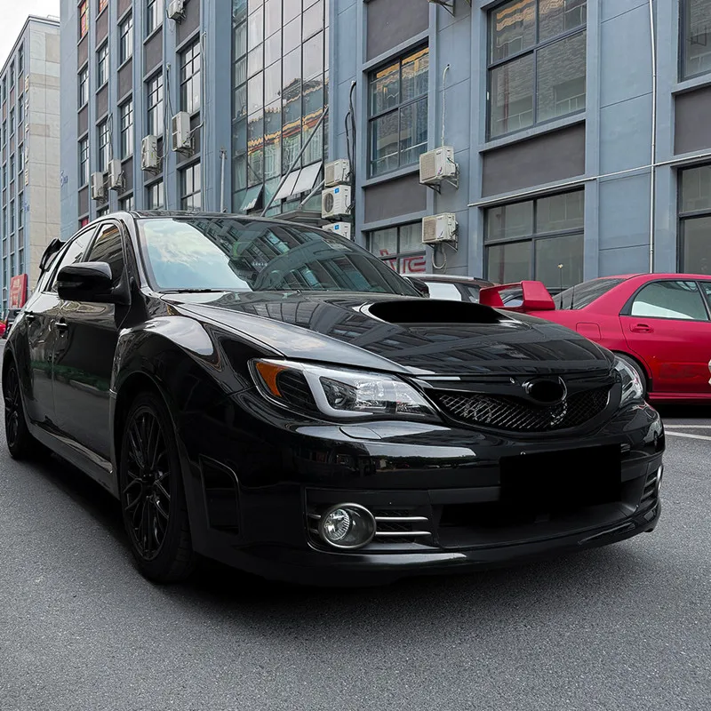 For Subaru Impreza WRX STI 2008-2011 Car Front Bumper Air Intake Mesh Grill Grille Trim Body Kit Exterior Tuning Accessories view 5