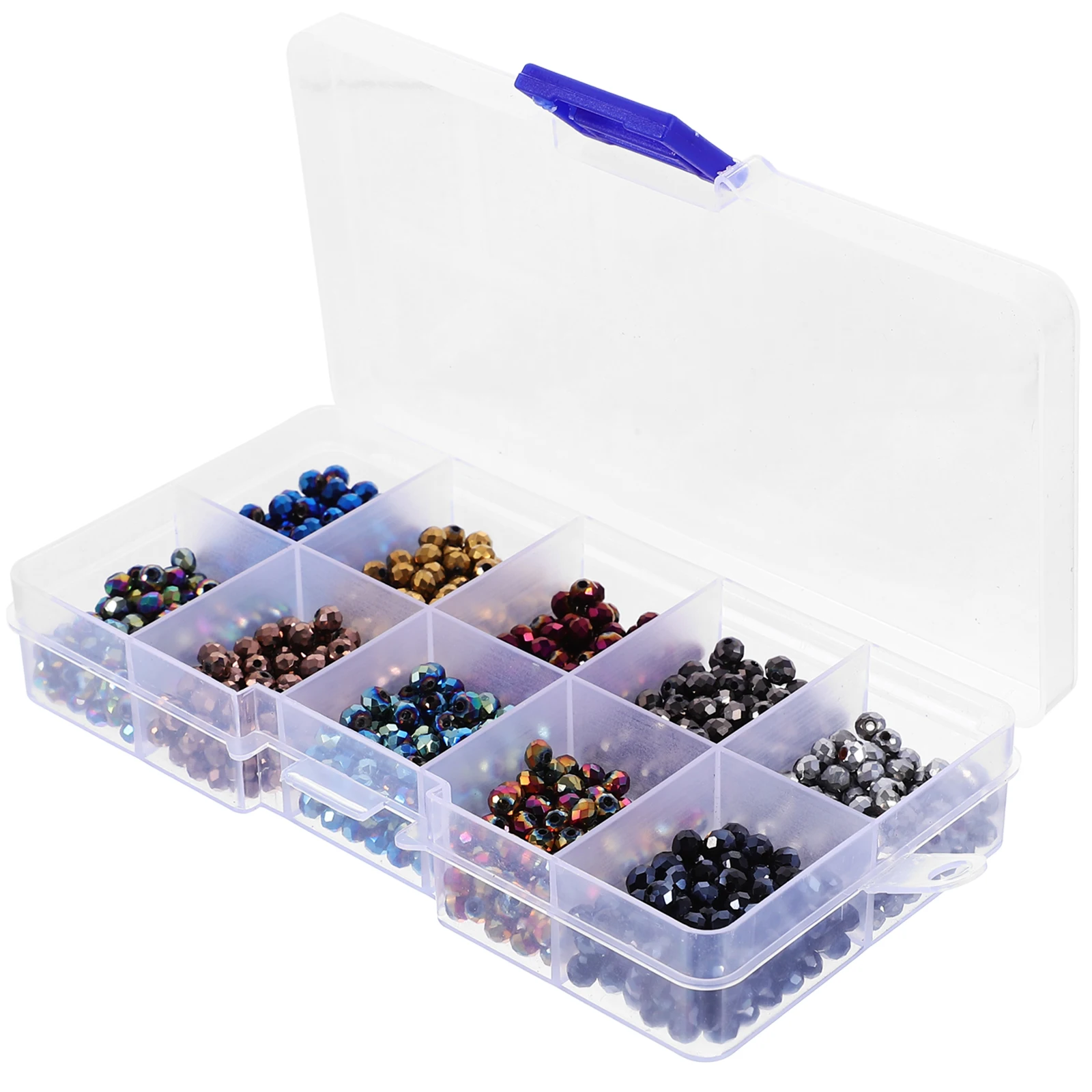 Wheel Flat Bead Accessories Beads for Crafts Bracelet Making Jewelry Spacer Necklace Glass