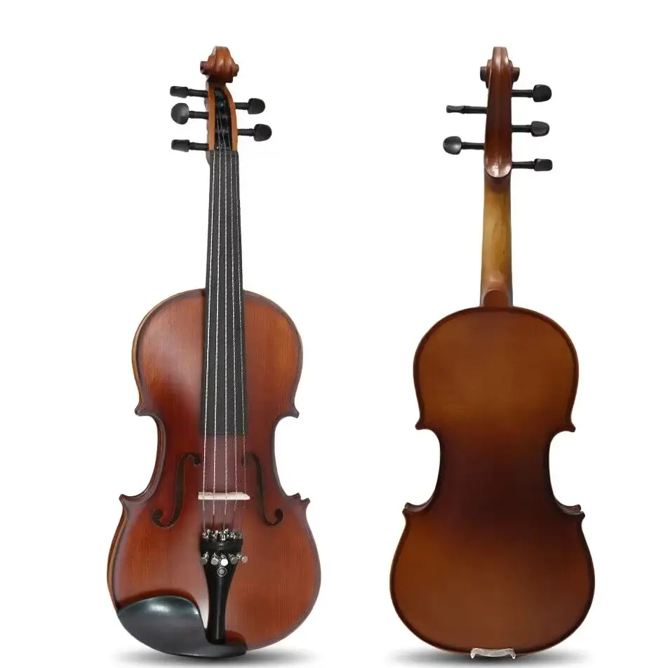 

New 4/4 5 String Electric Violin Full Size Violin Maple Spruce Hand Made free Violin Case Bow violin string