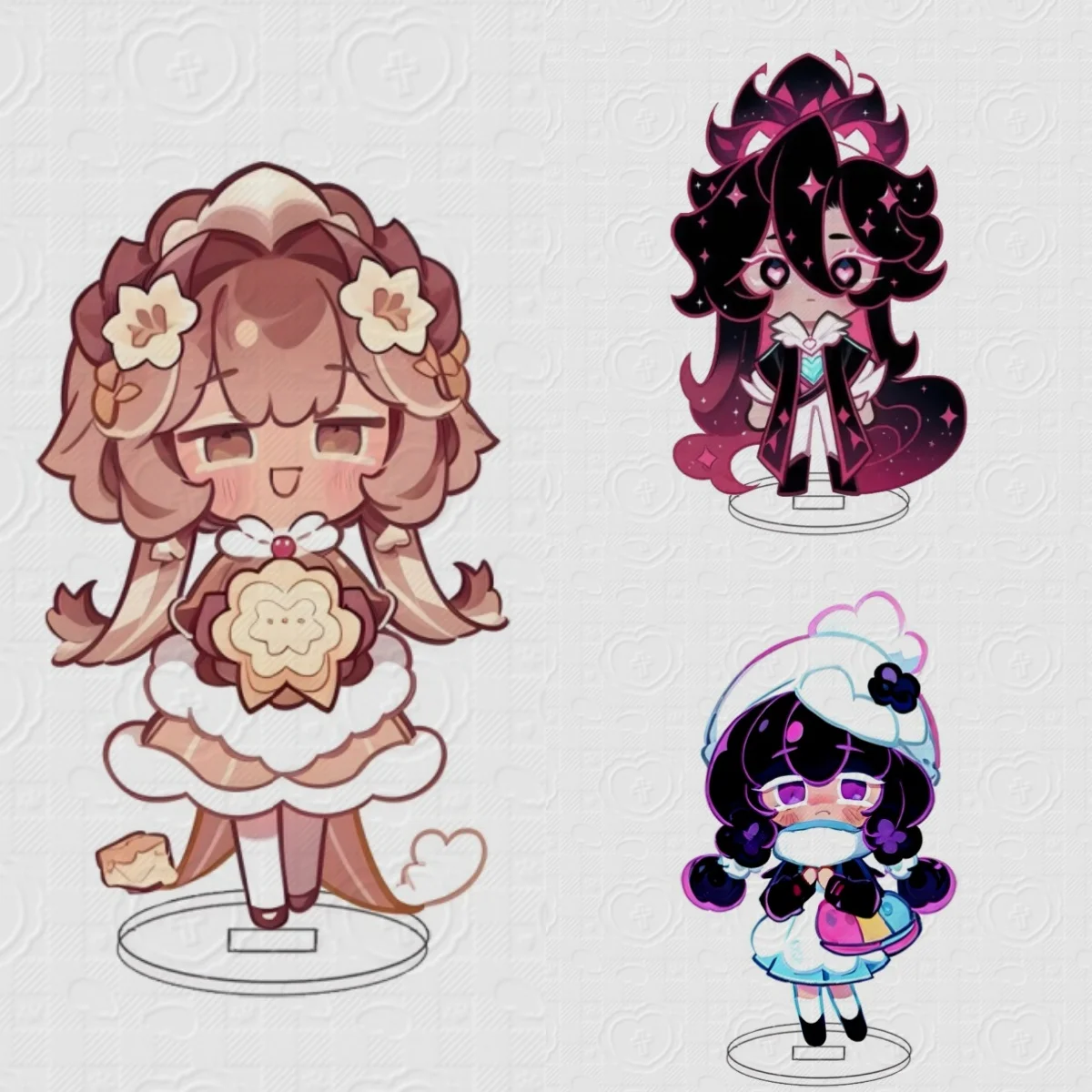 

10CM Hot Anime Cookie Run: Kingdom Acrylic Stand Model Cosplay Characters Ornament Accessories Goods Christmas Gifts