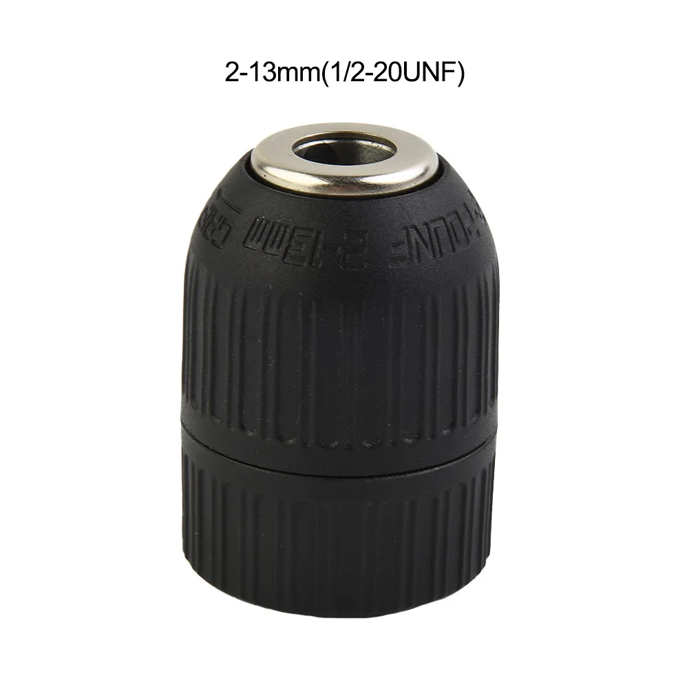 

2-13mm Keyless Drill Chuck Converter 1/2-20UNF Mount Thread Drill Chuck Adaptor For Professional Grade DC/AC Rotary/hammer Drill