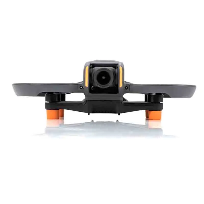 Coussinets de pied en Silicone pour accessoires de Drone DJI Avata 2, rehausseur de 10mm, protecteur de décollage de train d'atterrissage, protection d'amortissement