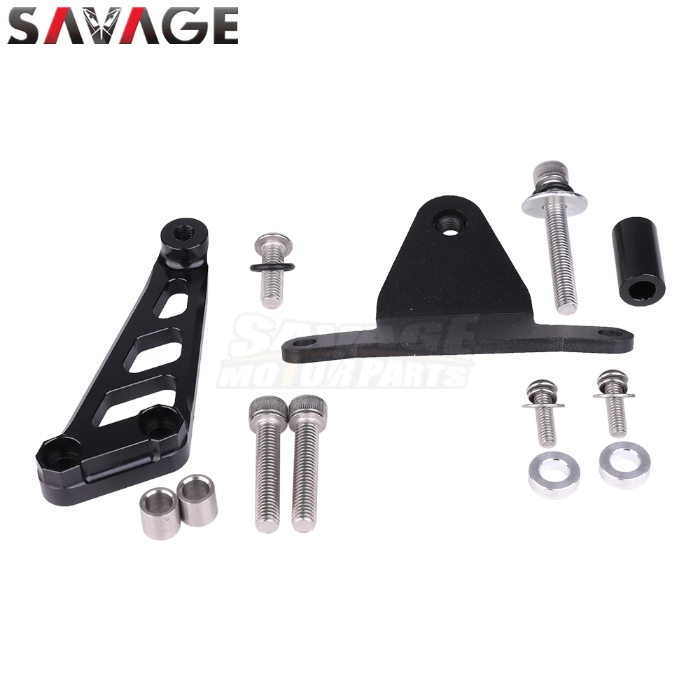 For Honda Hornet 750 Steering Stabilize Damper Mount Bracket CB750 2023+ Linear Steering Damper Stabilizer Reverse Safety Holder