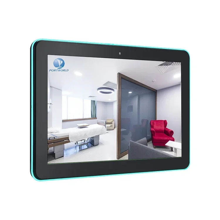 14 inch  LCD 1920*1080 IPS touch screen wall mount led light  poe tablet  for meeting room booking system