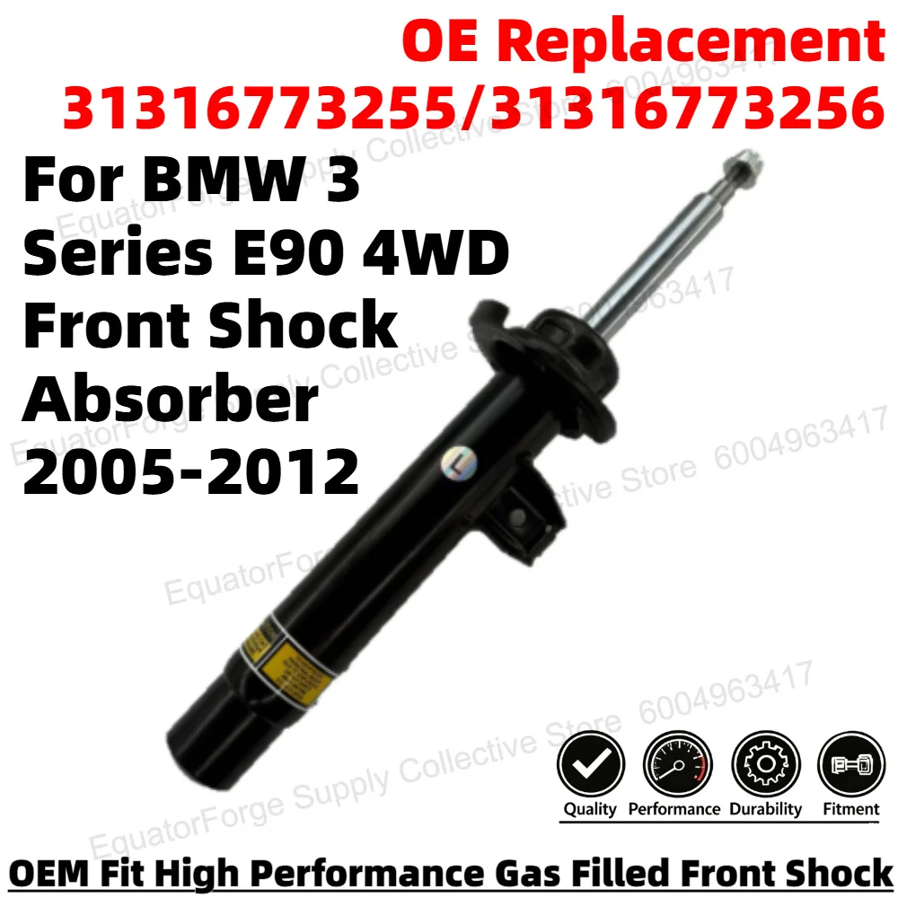 

High Performance Durable Front Shock Absorber for BMW 3 Series E90 4WD Smooth Ride OE Replacement 31316773255/31316773256