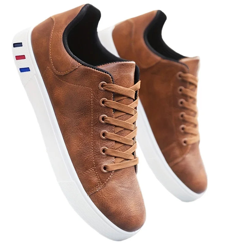 Men's Shoes New Men's Casual Sneakers Fashionable Thick Sole Lace Up Casual Shoes High Quality Zapatillas Hombre Male Sneakers