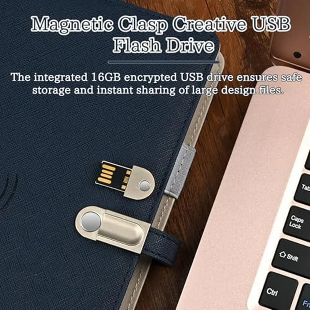 Digital Notebook Pro V2 with Pen & 16GB USB Drive-Real-Time Sync for Notes,Drawing & Learning,Perfect for C