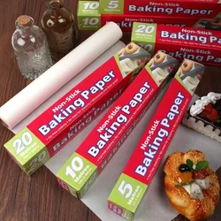 New Silicone Oil Paper Baking Paper Disposable Heat Resistant Air Fryer Liners Non-stick Oil Proof Paper