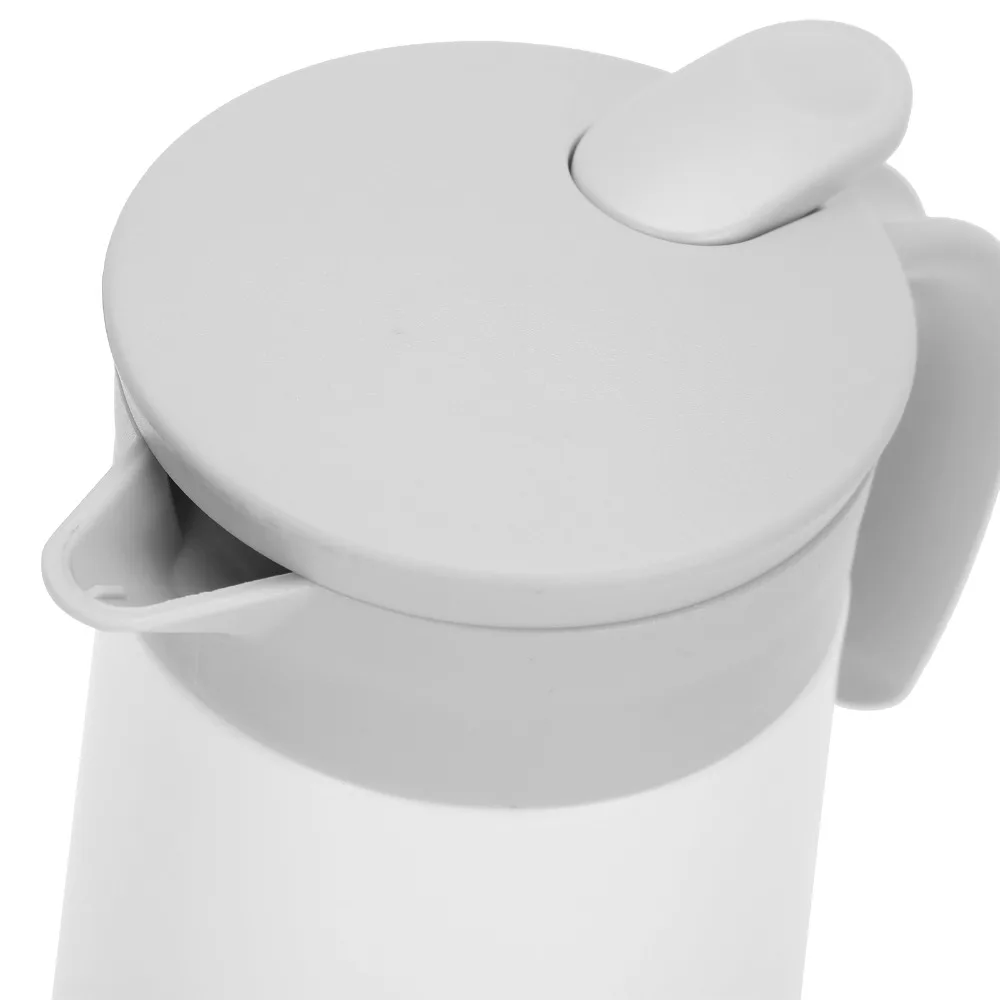 800ML Capacity Thermal Jug Vacuum Insulated Stainless Steel Liner Vacuum Thermal Kettle White Large Capacity Jug For Coffee