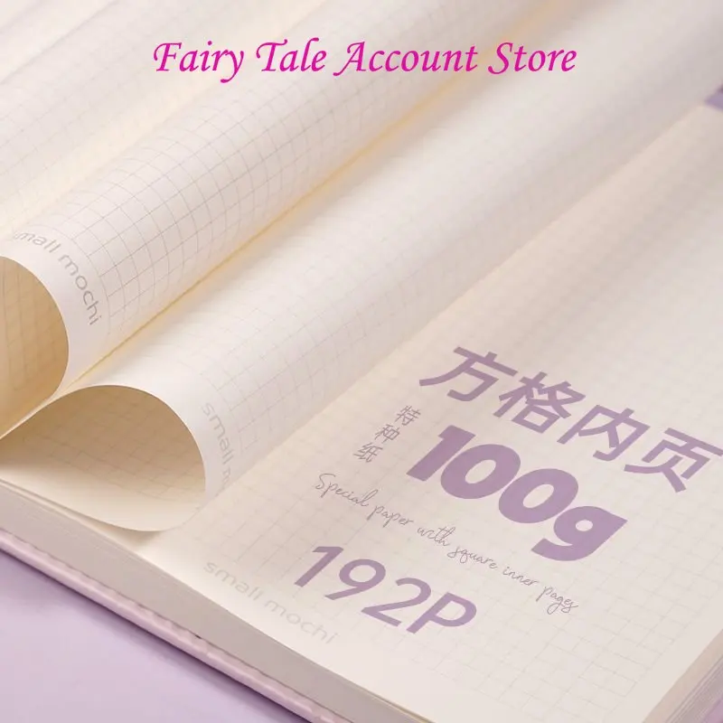 Small mochi Shaped Magnetic Buckle Book Ins High Beauty Hand Book High Beauty Girl Notebook PU Hand Book