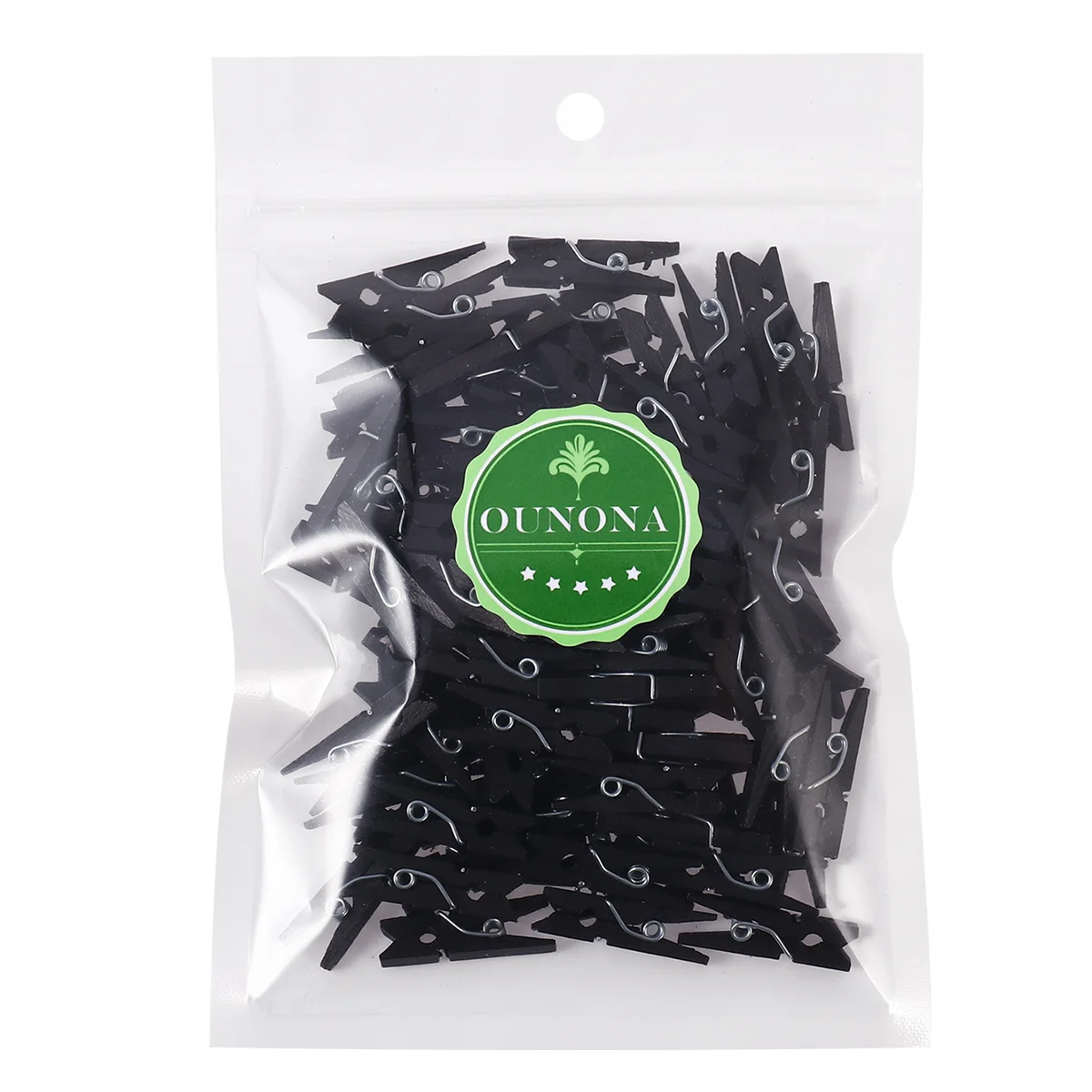 100 шт., универсальные зажимы из натурального дерева