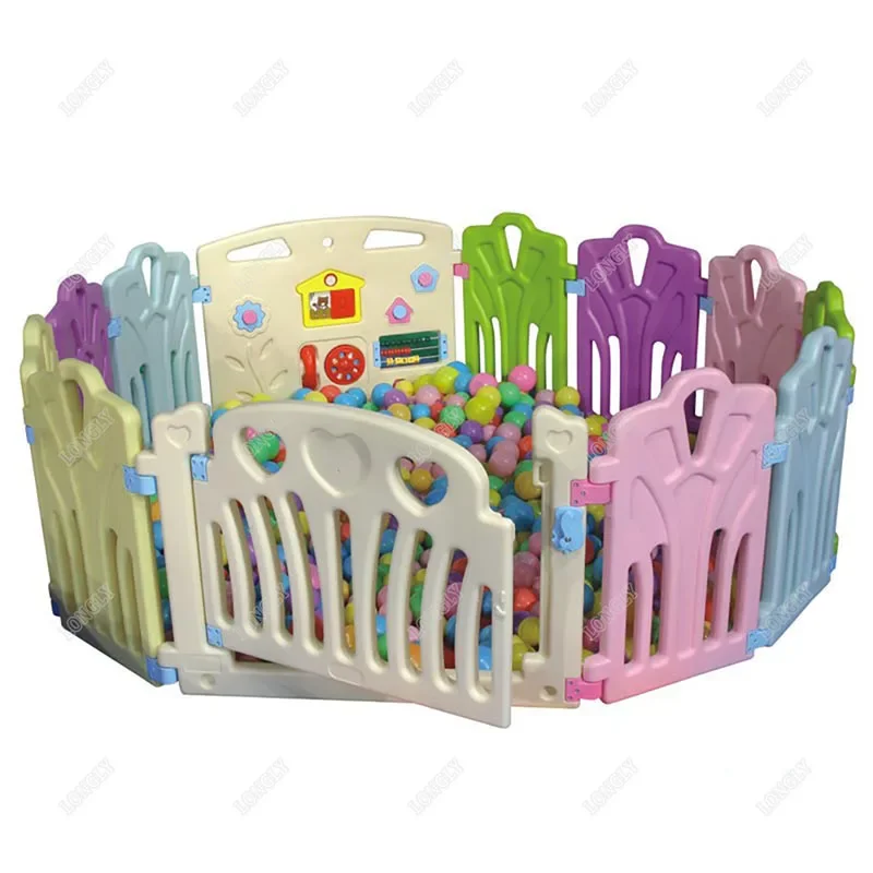 

2026 New Design Cheaper Ocean Ball Pool Kids Fence Toy for Baby