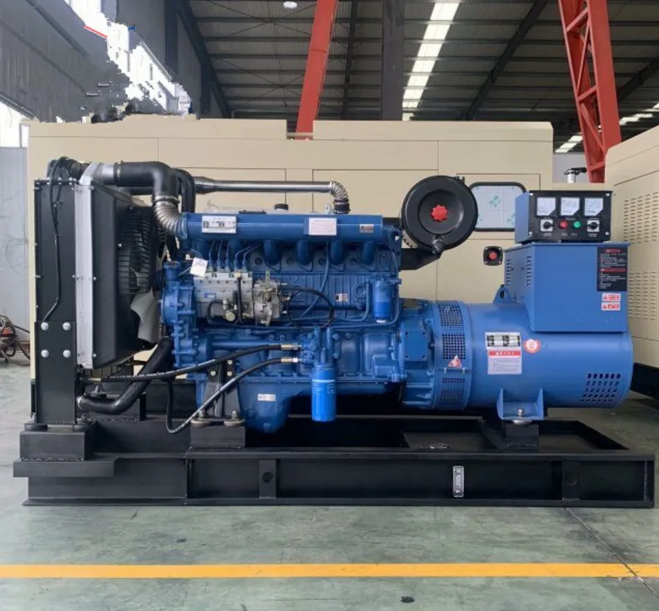 water cooled 150kw diesel generator 200kva with brushless alternator and R6108IZLD engine 50Hz or 60Hz generators diesel 150kw