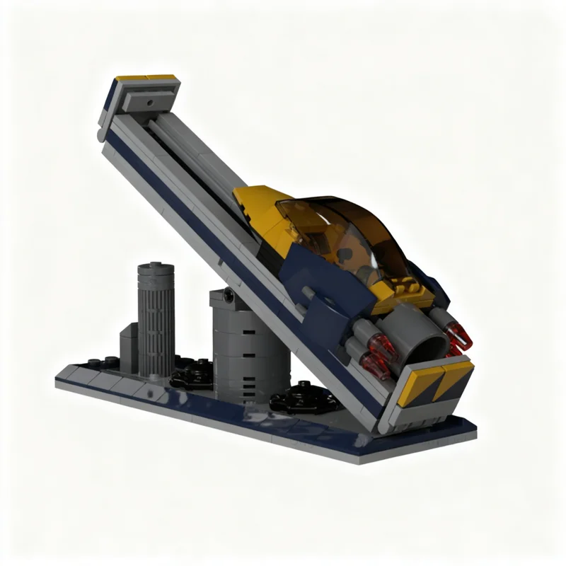 208 Pezzi MOC F 9 Autopod Class Fighter ARLS Modello Spaziale Blocchi da Costruzione Giocattolo Idea Regalo di Natale Educativo