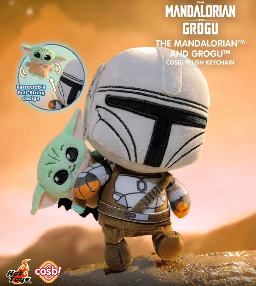 New Genuine Hot Toys The Mandalorian & Grogu Cosbi Blind Box Din